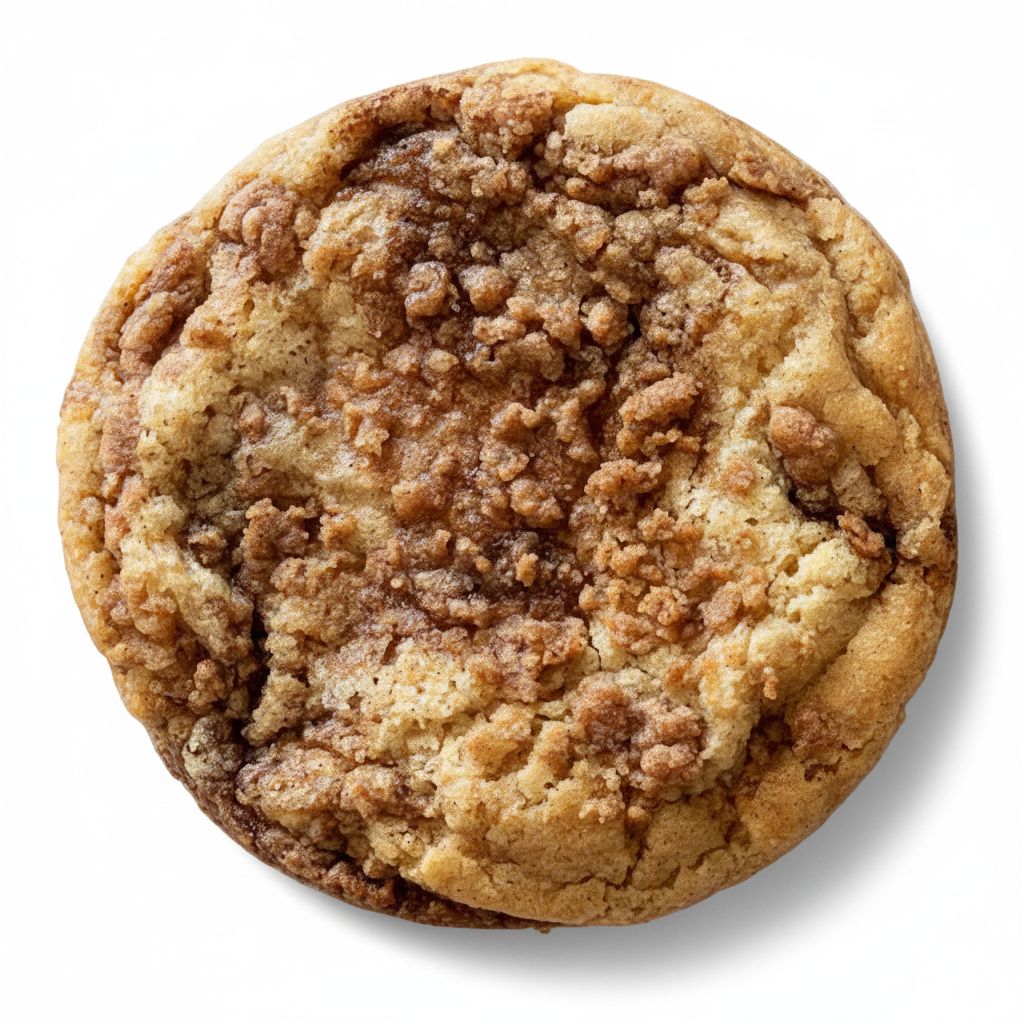 Coffee Cake Crumble Cookies