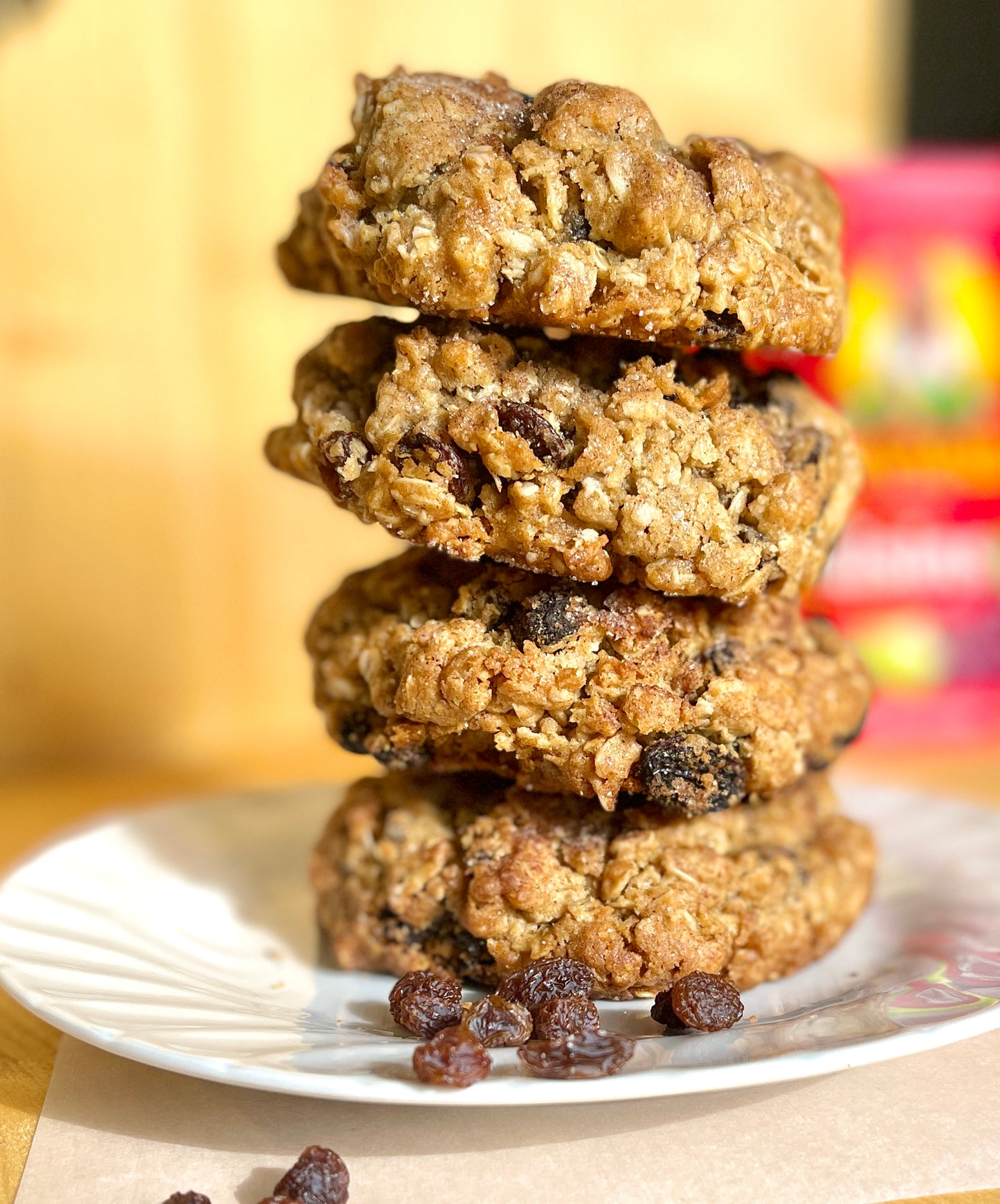 Oatmeal Raisin Cookies