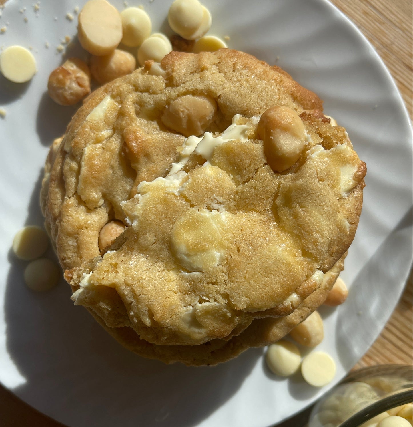 White Chocolate Macadamia Nut Cookies