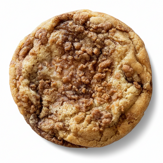 Coffee Cake Crumble Cookies