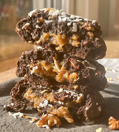 German Chocolate Cookies